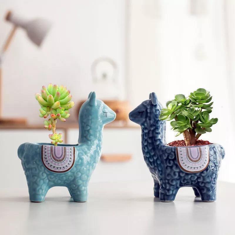 Alpaca Succulent Planter