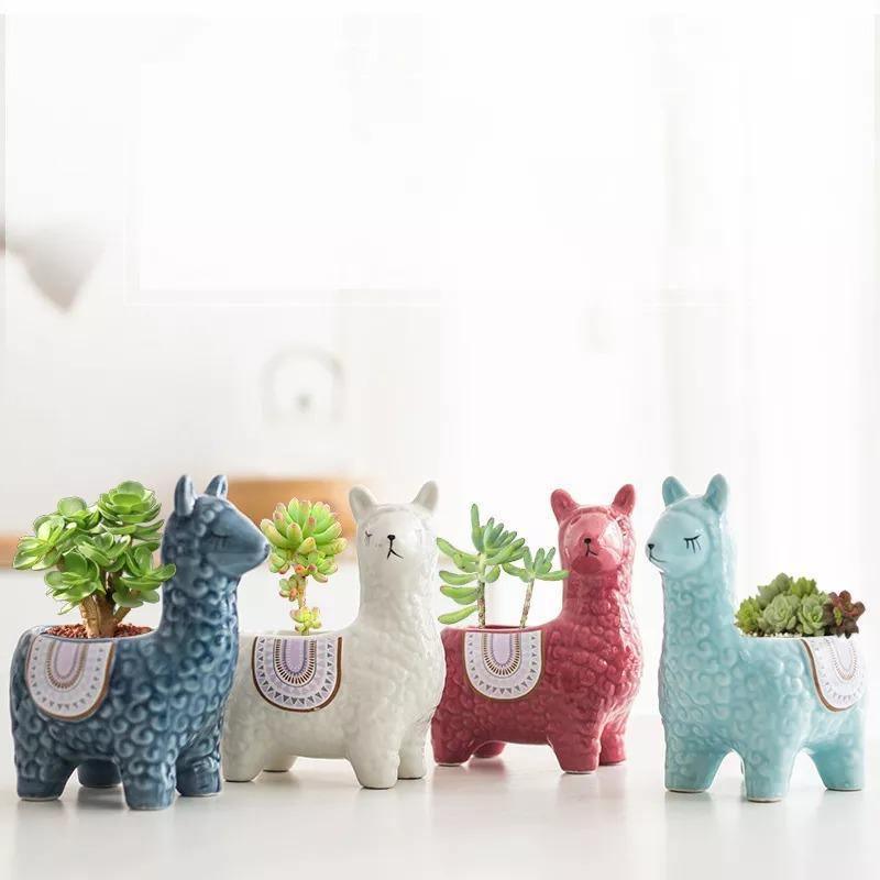 Alpaca Succulent Planter